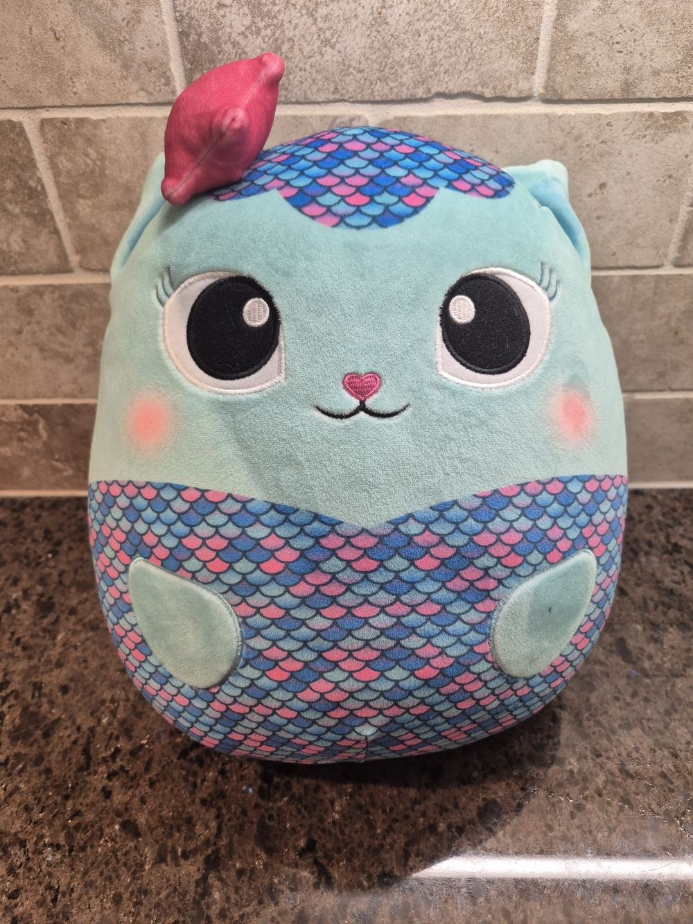 Gund Gabby's Dollhouse Mercat Squishy Plush 12" Cat Stuffed Animal Official